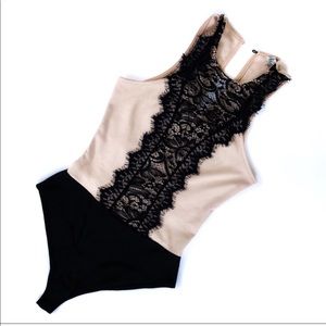Charlotte Russe lace bodysuit